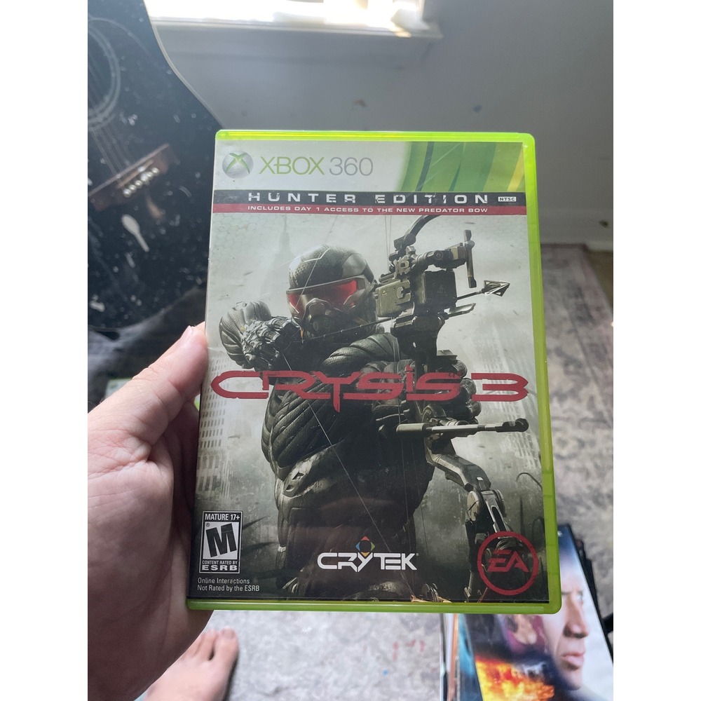 Crysis 3 Hunter Edition - Microsoft Xbox 360 Video Game -‎ Complete